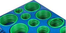 419 delig airco o-ringen assortiment - o ringen groen - afdichtingsringen - afsluitringen - temperatuurbestendige ringen&nbsp;