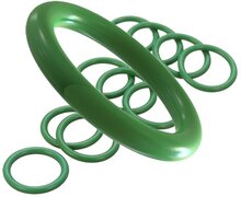 420 delig temperatuur bestendige&nbsp;o-ringen assortiment - groene&nbsp;afdichtingsringen - hitte bestendige o ringen - af
