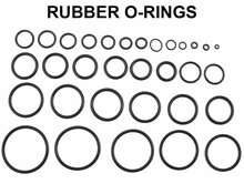 419 delig o-ringenset - o ringen - 32 maten - rubber ring - afdichtingsringen - afsluitringen - o ring