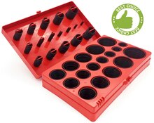 419 delig o-ringenset - o ringen - 32 maten - rubber ring - afdichtingsringen - afsluitringen - o ring