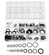 225 delig o-ringen set - o ring - rubber ringen - afdichtingsringen - afsluitringen - universele sluitringen