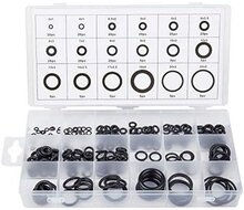 225 delig o-ringen set - o ring - rubber ringen - afdichtingsringen - afsluitringen - universele sluitringen