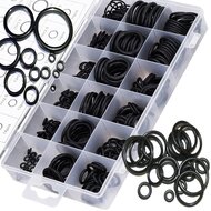 225 delig o-ringen set - o ring - rubber ringen - afdichtingsringen - afsluitringen - universele sluitringen