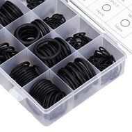 225 delig o-ringen set - o ring - rubber ringen - afdichtingsringen - afsluitringen - universele sluitringen