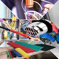 280 delige gekleurde krimpkous - krimpkousen - beschermkous - thermische beschermmantel - krimpsok - heatshrink