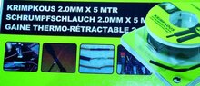 krimpkous 2.0mm x 5 meter - krimp kous - beschermmantel elektra verbinding