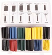 krimpkous set gekleurd 280 delig -&nbsp;45mm lang max. 600 volt - krimpkousen - beschermkous 