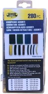 280 delige gekleurde krimpkous - krimpkousen - beschermkous - thermische beschermmantel - krimpsok - heatshrink