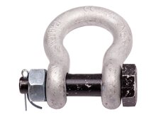 3.25 Ton 19mm harpsluiting met moerbout en splitpen - zwaar uitgevoerde harp sluiting - hijsoog gekeurd