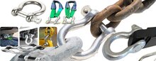 1 ton 11 mm harpsluiting met borstbout - zware harp sluiting gekeurd - wll 1000kg hijsoog - hijshaak