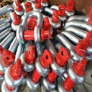 &nbsp;0.33 ton 6 mm harpsluiting met borstbout - zware gekeurde harp sluiting -&nbsp; wll 330 kg hijsoog 