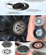 22 delige vag (de)montageset wielbouten -&nbsp;&nbsp;wielmoer slotbouten set - losmaakset borgbouten - anti diefstal bouten