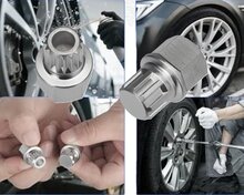 21 delige bmw veeltand en groftand anti diefstal wielbout doppen- wielmoer slotdoppen - slotbout dop - velgen doppen