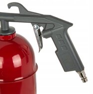 pneumatische vloeistofspuit 950ml - luchtreinigingspistool met reservoir - waspistool - gmp