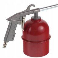 pneumatische vloeistofspuit 950ml - luchtreinigingspistool met reservoir - waspistool - gmp
