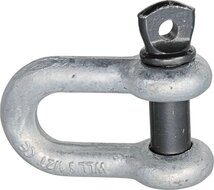 1.5 ton 13 mm zware d sluiting met borstbout - ketting sluiting - schakelsluiting wll 1500 kg - d beugel - treksluiting