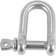 16 mm verzinkte d sluiting met borstbout - kettingsluiting - schakelsluiting - treksluiting - koppelsluiting