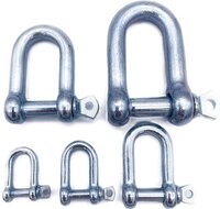 16 mm verzinkte d sluiting met borstbout - kettingsluiting - schakelsluiting - treksluiting - koppelsluiting
