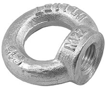 m10 wll last 230 kg oogmoer - schroefoog - ringschroef - trekoog - schroefbare hijsoog - lastoog - bindoog schroefbaar 