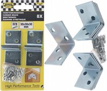 montagehoeken 30x30&nbsp; - hoekversterker&nbsp;- constructieversterker - hoekjes - montagehoekjes - versterkingshoeken&amp;#x0