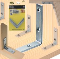 hoekversterker 60x60&nbsp;- hoekijzer&nbsp;- constructieversterking - hoekplaat - verbindingshoek - montagehoeken&nbsp;