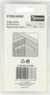 12x hoekversterkers 40x40x15&nbsp;- hoekjes&nbsp;- montagehoekjes - hoekverstevers - contructiehoeken - verbindingshoeken&amp;#