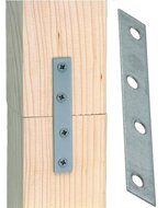 8x verbindingsplaat 100x15&nbsp;- montagestrip&nbsp;- verstevigingsplaat - montagestrip - montageplaat - staalstrip