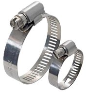 110 tot 130mm&nbsp;12mm breed &nbsp;slangklem rvs - wormschroefklem - wormwielklem - bandklem - knijpklem 