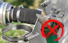 51 tot 64mm 12mm&nbsp;breed slangklem rvs - wormschroefklem - wormwielklem - bandklem - knijpklem
