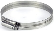 30 tot 45mm&nbsp;12 mm breed slangklem rvs - wormschroefklem - wormwielklem - bandklem - knijpklem