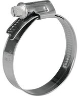 25 tot 40mm 12 mm breed slangklem rvs - wormschroefklem - wormwielklem - bandklem - knijpklem