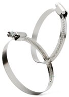 &nbsp;16 - 27&nbsp;mm 8 mm&nbsp;breed slangklem rvs - wormschroefklem - wormwielklem - bandklem - knijpklem