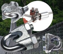13 mm&nbsp;verzinkt staaldraadklem - staalkabelklem - kabelklem - draadklem - persklem - beugelklem - draadzadelklem