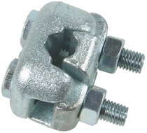 12 mm verzinkte staaldraadklem type deka&nbsp; - draadklem - staalkabelklem - persklem - kabelklem&nbsp;