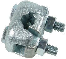12 mm verzinkte staaldraadklem type deka&nbsp; - draadklem - staalkabelklem - persklem - kabelklem&nbsp;