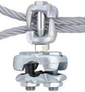 12 mm verzinkte staaldraadklem type deka&nbsp; - draadklem - staalkabelklem - persklem - kabelklem&nbsp;