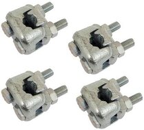 6 mm verzinkte staaldraadklem type deka - draadklem - staalkabelklem - persklem - kabelklem