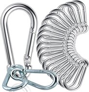 8 mm x 80 mm karabijnhaak - musketonhaak - carabiner - werkhaak - karabijn haak - veiligheidshaak - festonhaak