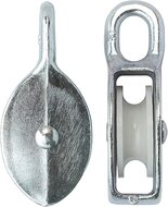 14 mm diameter kabel 420&nbsp;kg belasting katrol nylon - kabelkrol - draadkabelblok - hangkatrol - geleide wiel&nbsp;