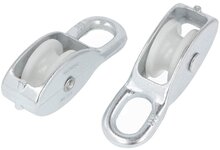 6 mm diameter kabel 200&nbsp;kg belasting katrol nylon - kabelkrol - draadkabelblok - hangkatrol - geleide wiel
