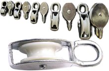 10 mm diameter kabel 300&nbsp;kg belasting katrol nylon - kabelkrol - draadkabelblok - hangkatrol - geleide wiel 
