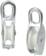 10 mm diameter kabel 300&nbsp;kg belasting katrol nylon - kabelkrol - draadkabelblok - hangkatrol - geleide wiel 