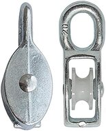 7 mm diameter kabel 230&nbsp;kg belasting katrol nylon - kabelkrol - draadkabelblok - hangkatrol - geleide wiel 