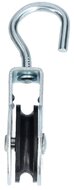 50mm 7 mm kabel diameter&nbsp;katrol met draaibare haak - katrollen - katrolschijf - draaibare katrol - lierkatrol - kabelkat
