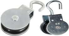 50mm 7 mm kabel diameter&nbsp;katrol met draaibare haak - katrollen - katrolschijf - draaibare katrol - lierkatrol - kabelkat