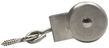 6.5mm diameter kabel markieskatrol met schroefoog&nbsp;32 mm - katrol - markies katrol - geleidekatrol - hijskatrol - katroll