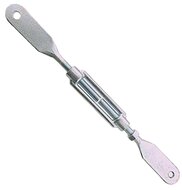 m12 spanner met bladeind verzinkt&nbsp;- bladeindspanner - windverpandspanner - schoorspanner - draadspanner