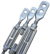 m12 spanner met bladeind verzinkt&nbsp;- bladeindspanner - windverpandspanner - schoorspanner - draadspanner