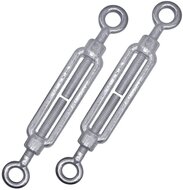 m16 draadspanner&nbsp;oog - oog verzinkt - spanner - spanschroef - windverbandspanner - constructiespanner - schoorspanner