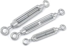 m16 draadspanner&nbsp;oog - oog verzinkt - spanner - spanschroef - windverbandspanner - constructiespanner - schoorspanner
